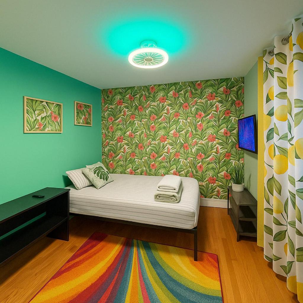 Tropical Comfort Room In Harlem Cozy Stay With Snacks & Style New York Exterior foto